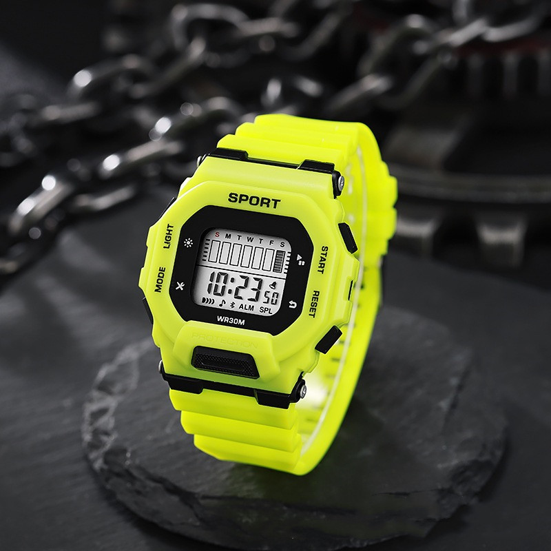 Outdoor Adventure And Sports - 남자 스포츠 시계 방수 LED 디지털