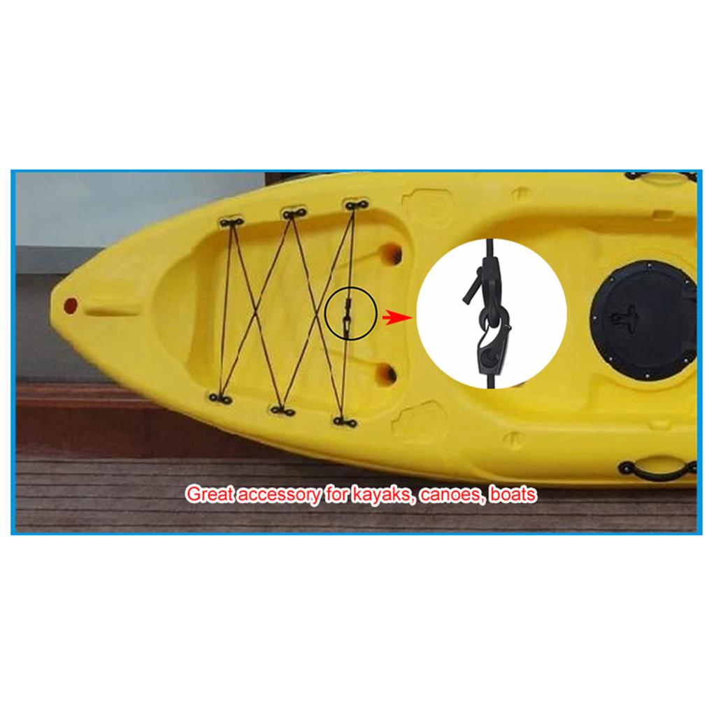 나일론 번지 후크, 보트용 내충격 플라스틱 쇼크 코드  - Outdoor Adventure Kayak 리뷰 및 가격