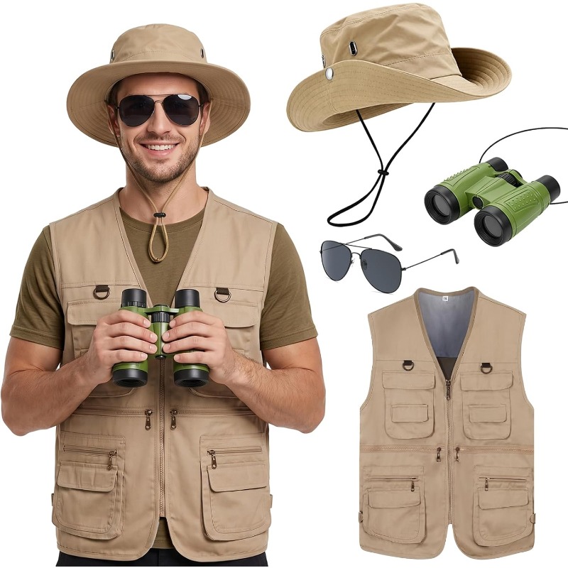 사파리 코스튬 남성 세트 동물원 관리인 성인 야외 모험 - Zoo Outdoor Adventure Set 리뷰 및 가격