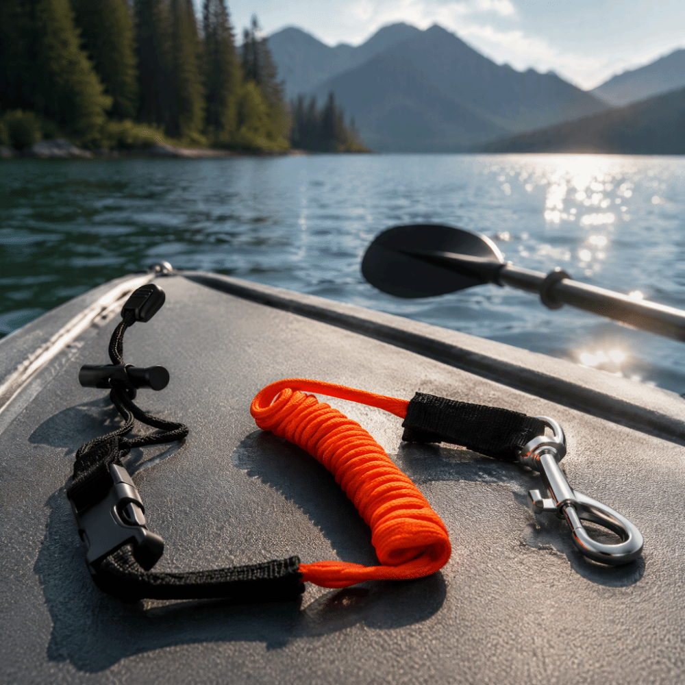 실용적인 충격 방지 코드 카약 패들 리쉬, 티타늄 합금 - Outdoor Adventure Kayak 리뷰 및 가격